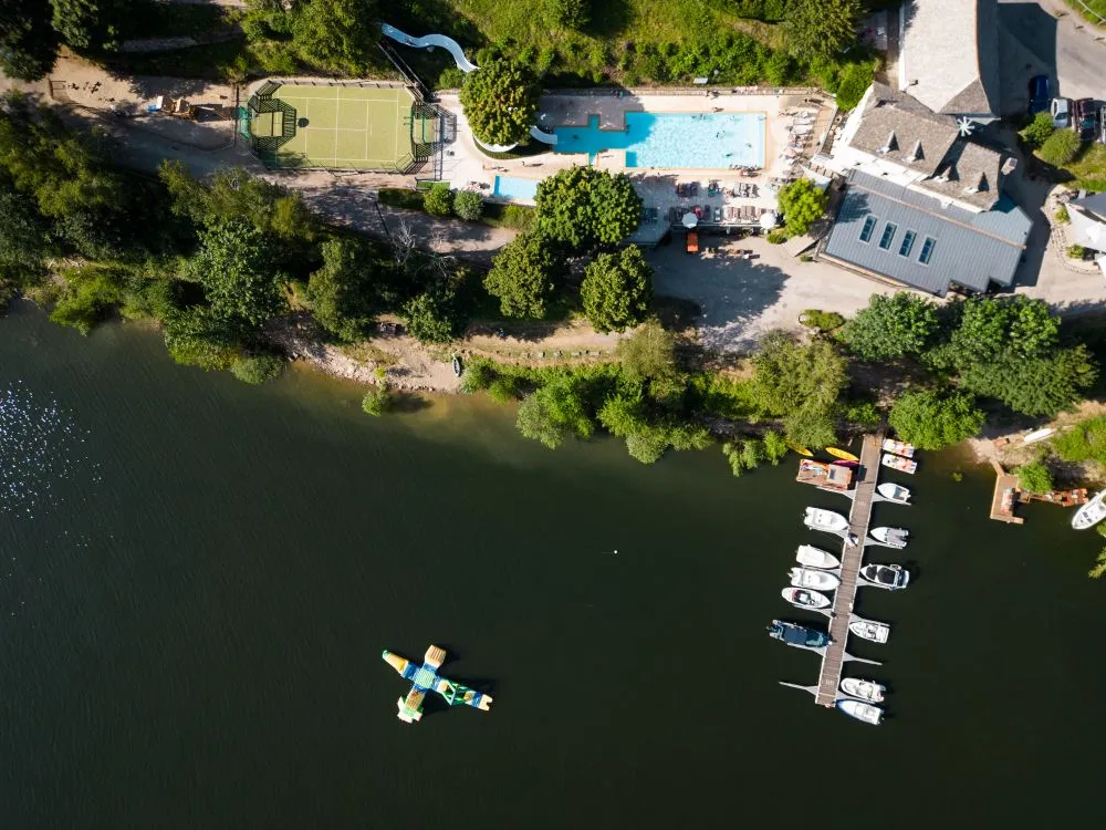 ponton du camping