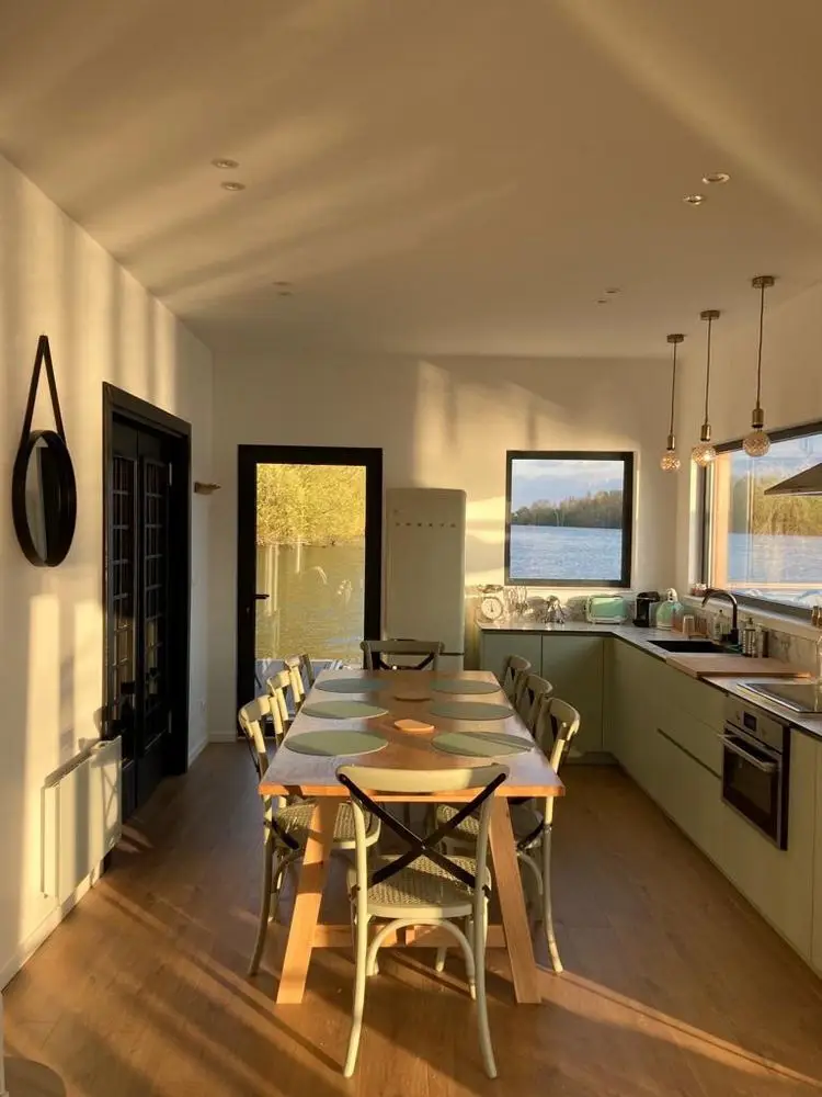 cuisine d'un houseboat