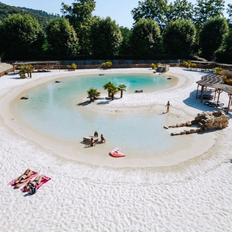 Image Camping avec lagon : nos plus belles adresses en France