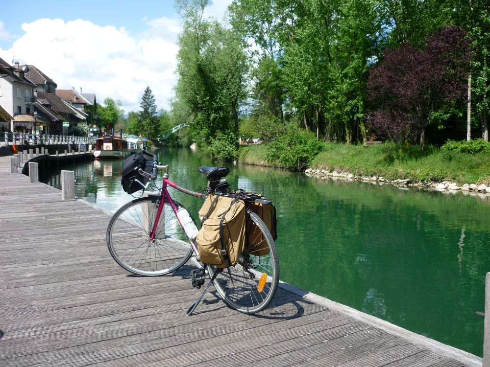 Chanaz à vélo