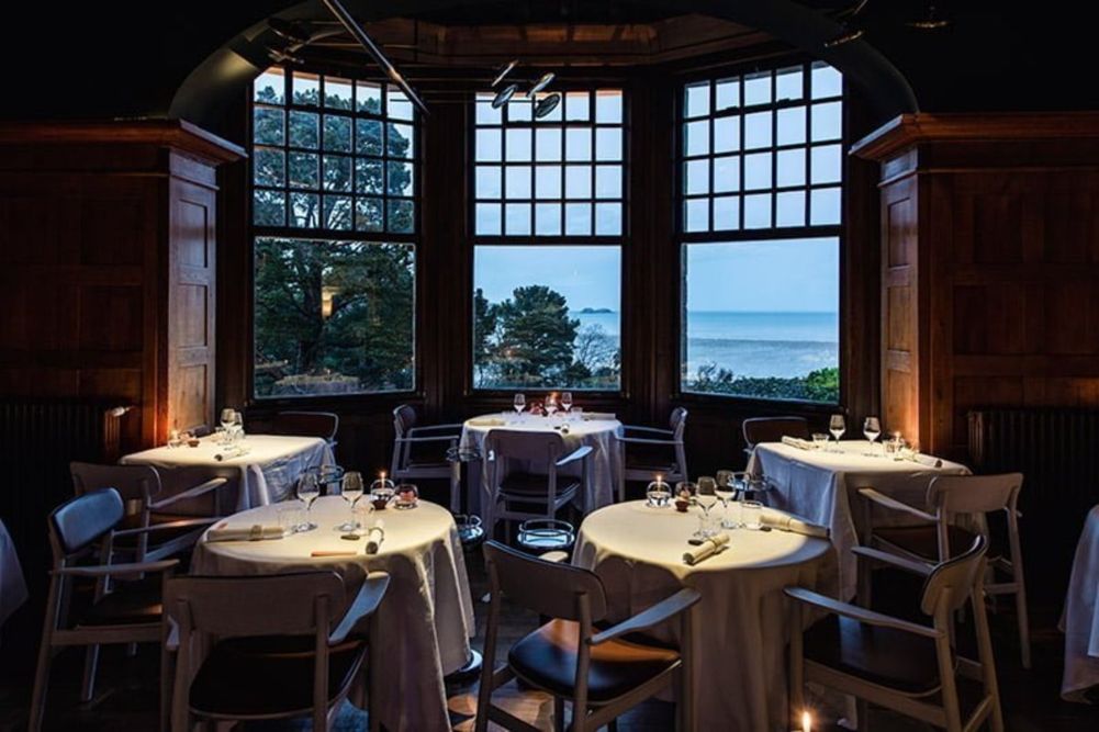 restaurant le coquillage vue mer cancale