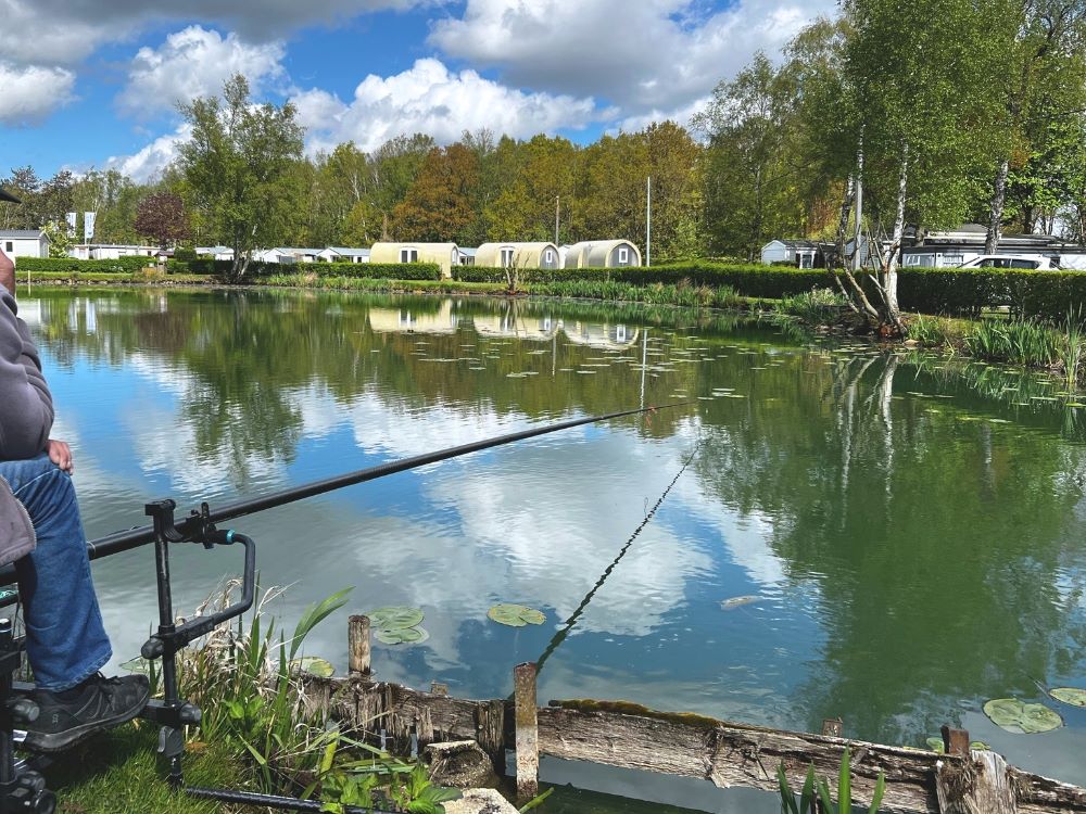 &eacute;tangs de p&ecirc;che du camping dans le nord pas de calais