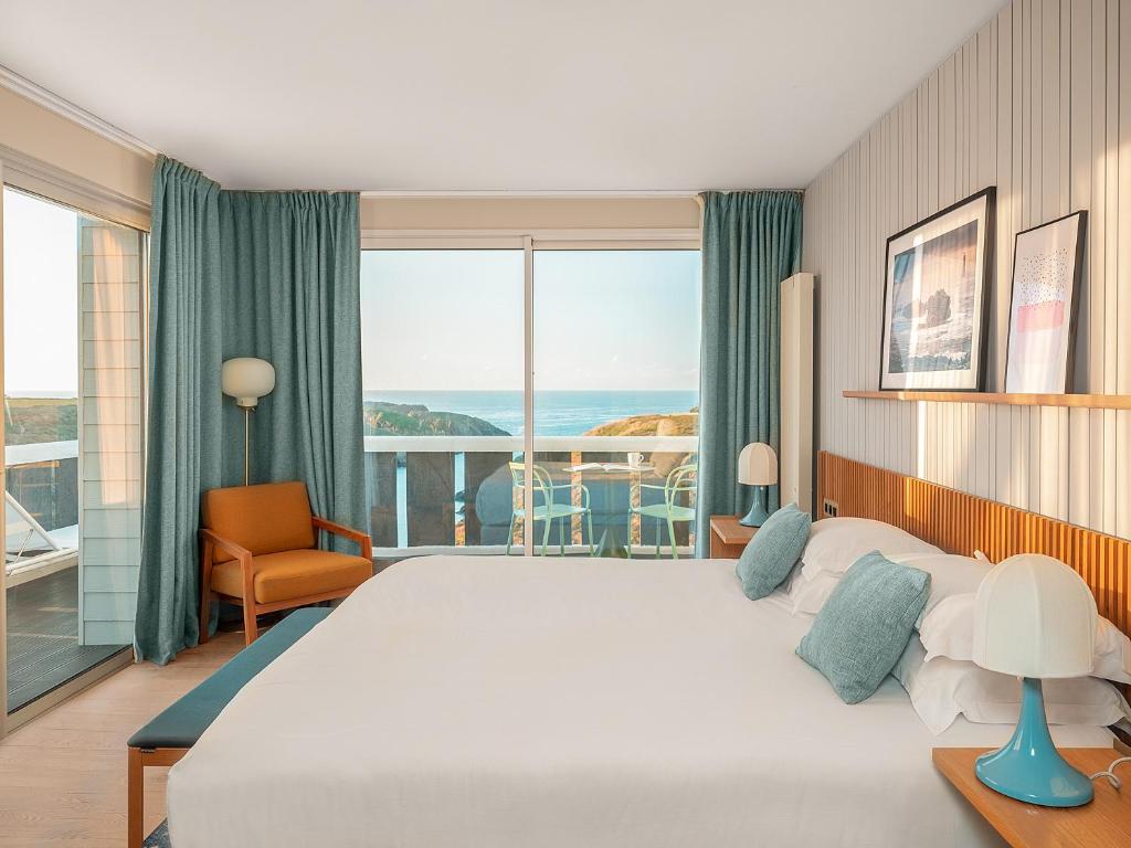 chambre castel clara vue mer belle ile