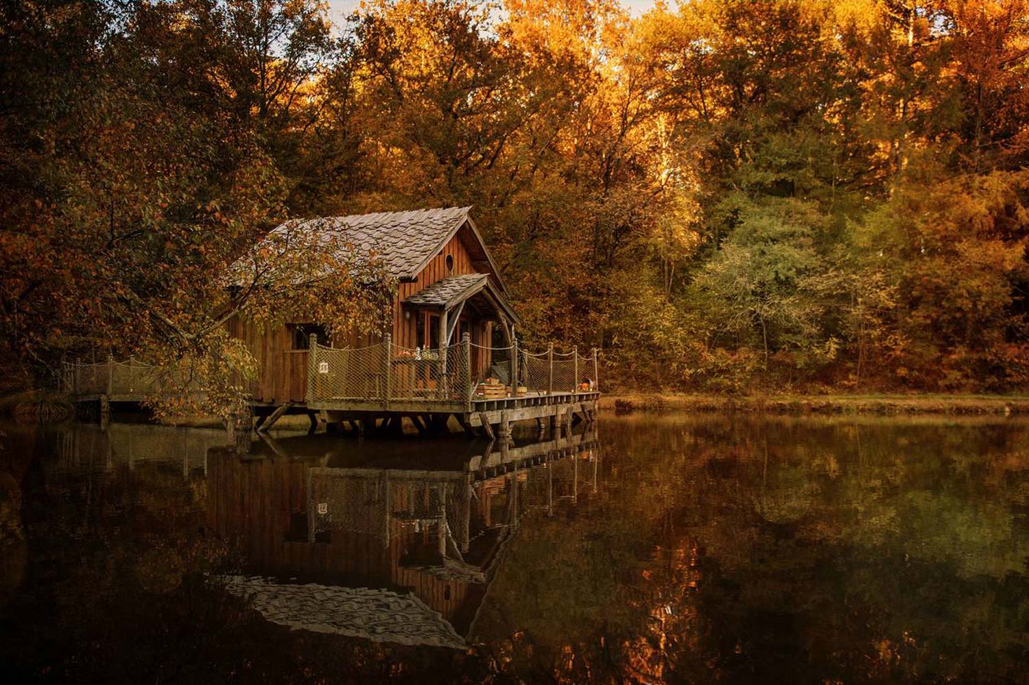 cabane flottante