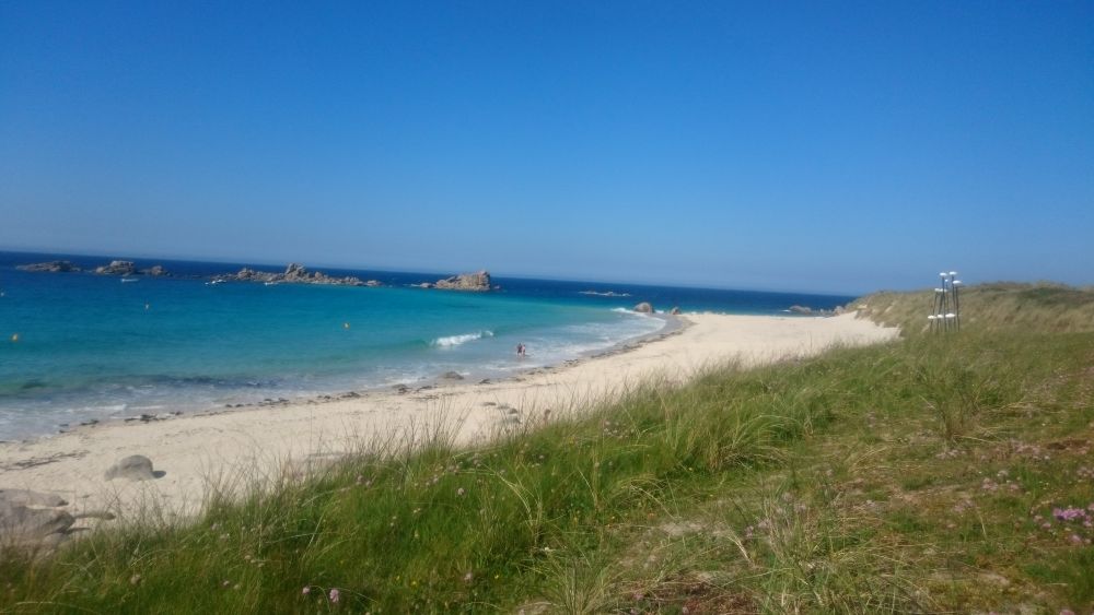 plage des amiets dans le nord du Finist&egrave;re