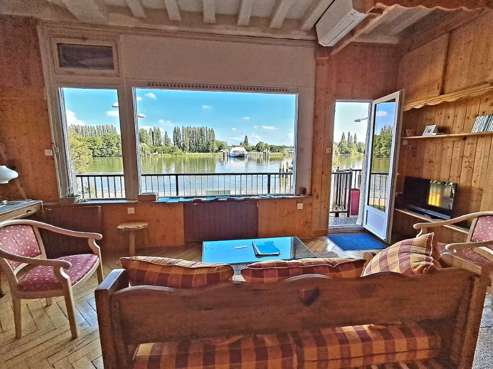 salon cosy a duclair en bord de seine