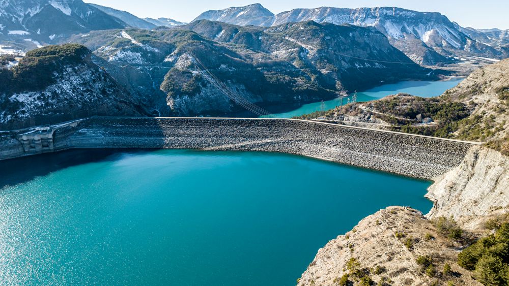 barrage du lac de serre-pon&ccedil;on