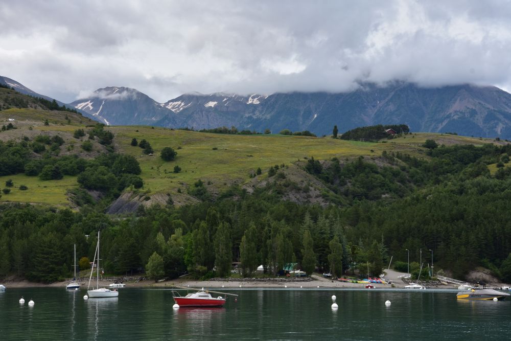 bateaux sur le lac