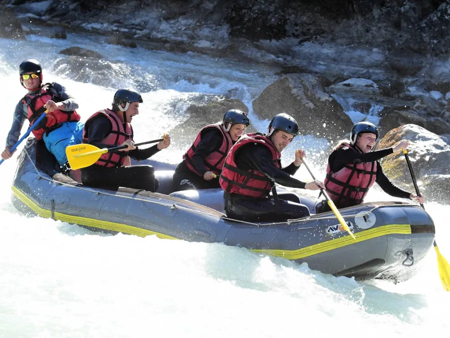 rafting sur la Durance