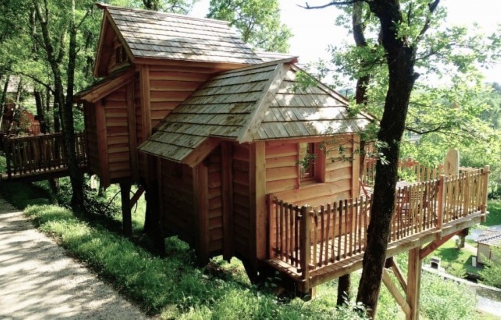 cabane perchée famille