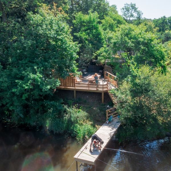 Le gîte Martin Pêcheur du Moulin de Trévelo